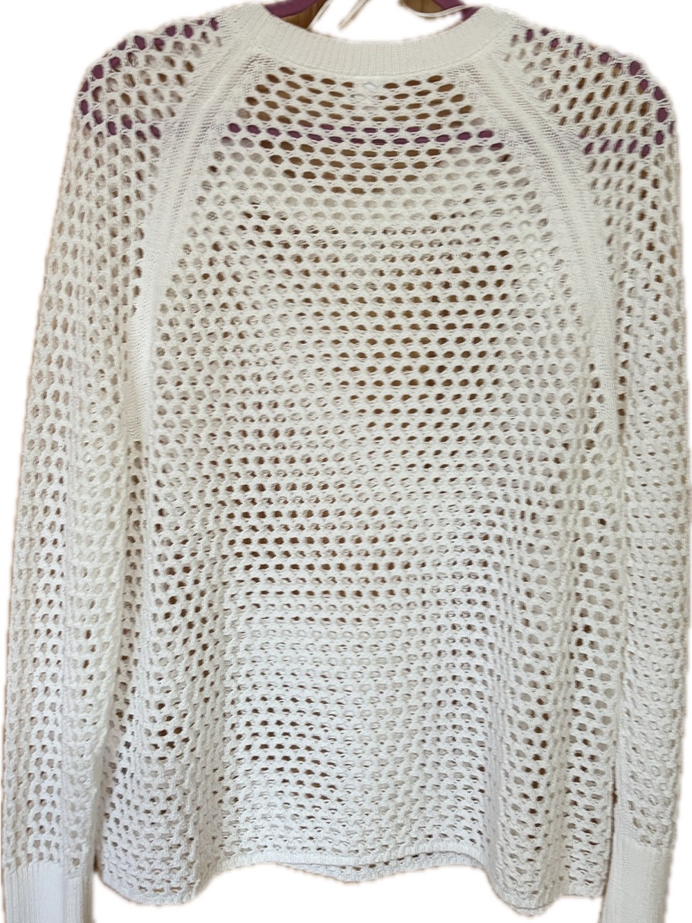 Old Navy Sweater Open-Knit Year Round 100% Cotton Sweater NWT - Picture 5 of 13